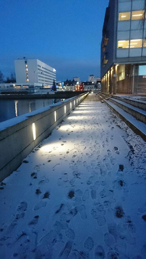 Indirect lighting with Airam Rigel strip creates a wonderful aesthetic experience