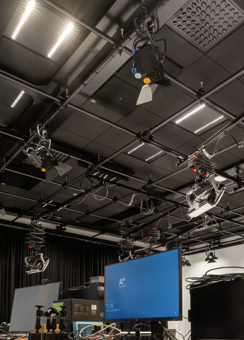 Airam luminaires in Aalto University premises