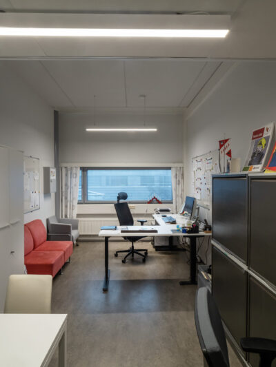 Airam carried out lighting calculations for the renovation of Vantaa joint fire station and delivered new luminaires to the site