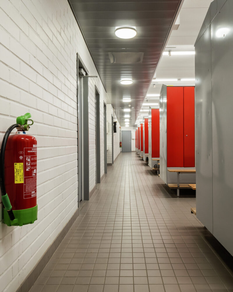 Lumino in the fire station social spaces