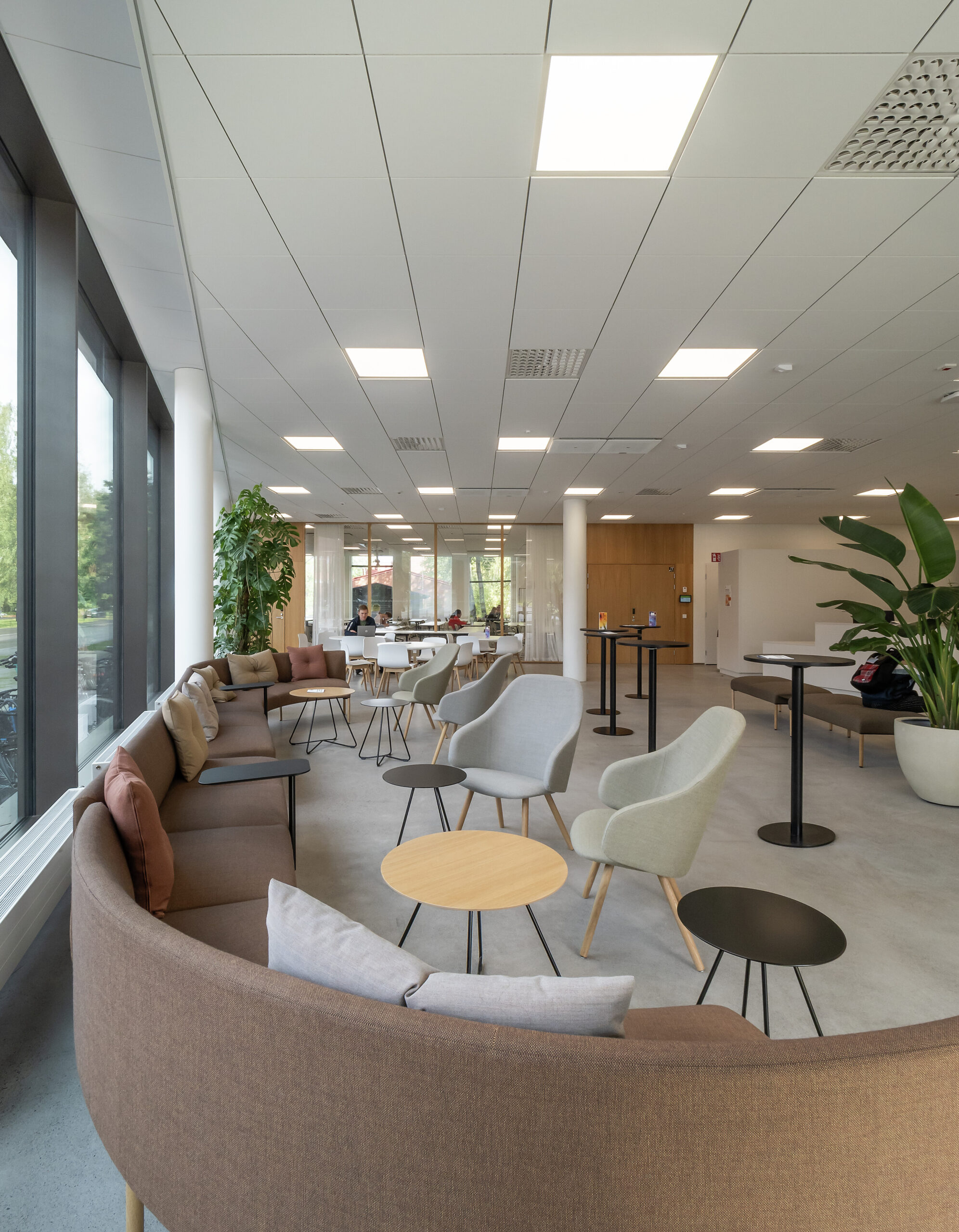 Airam luminaires in Aalto University premises
