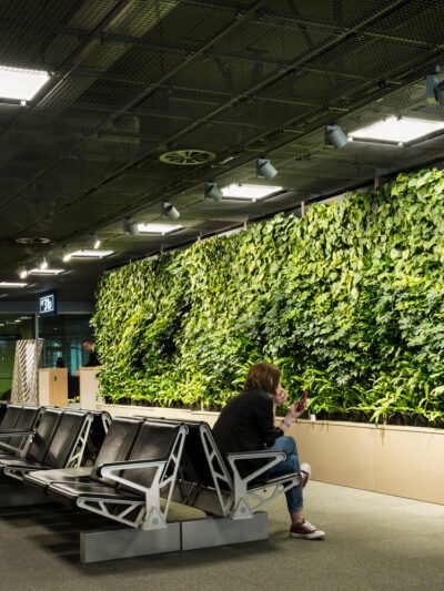 Airam delivered the terminal lighting at Helsinki-Vantaa Airport for Finavia as a wireless Casambi-controlled complete solution