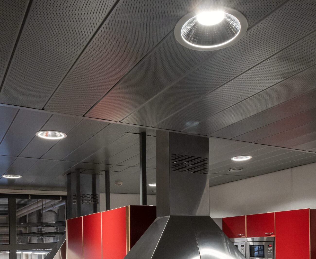 Compact XL i taket i samräddningsstationens kök